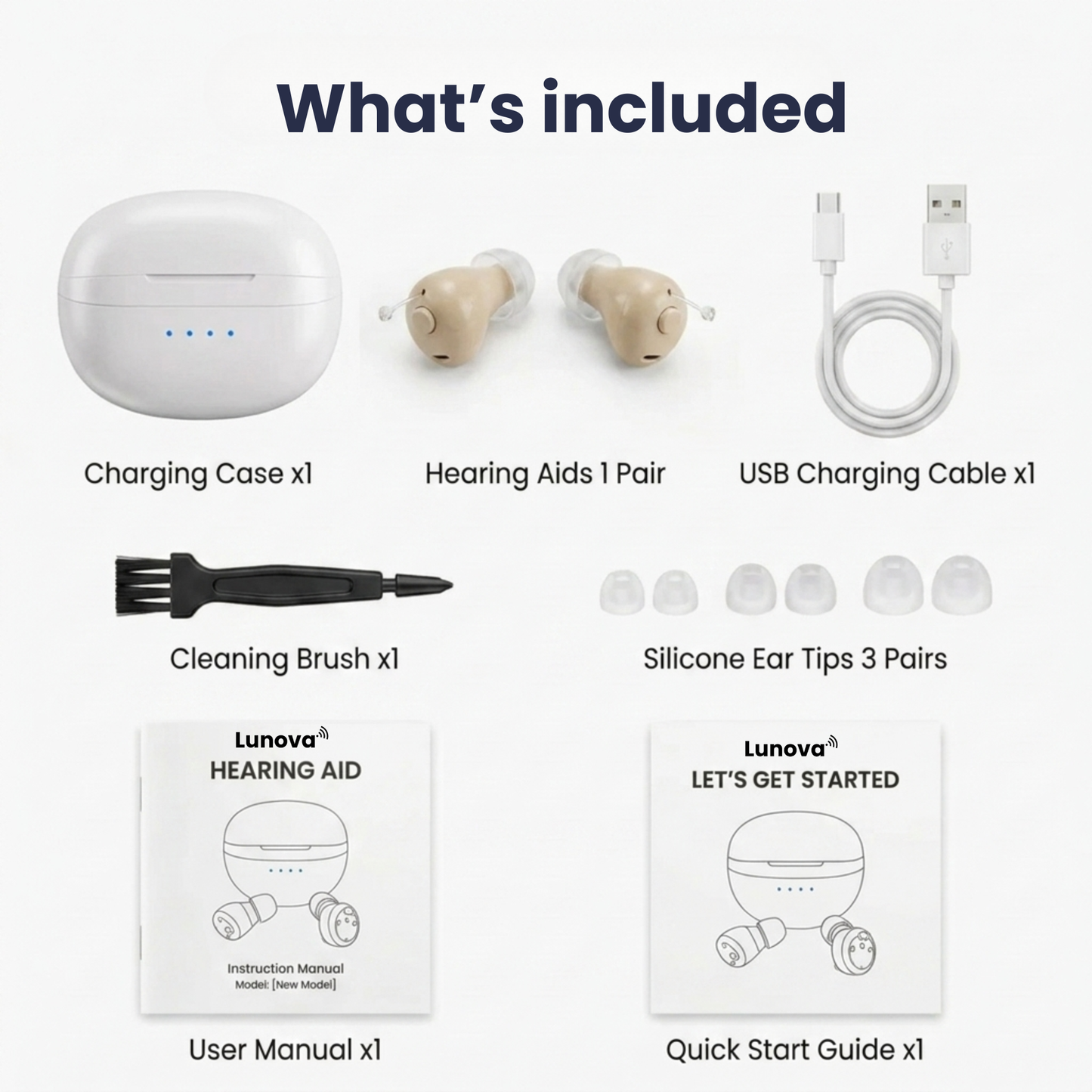 Lunova™ - Comfort Hearing Aids