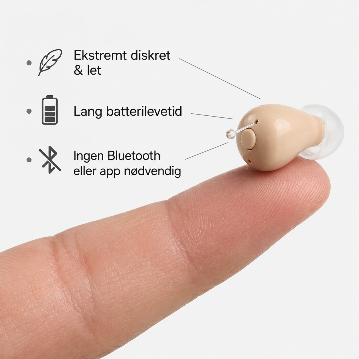 Lunova™ – Komfortable høreapparater