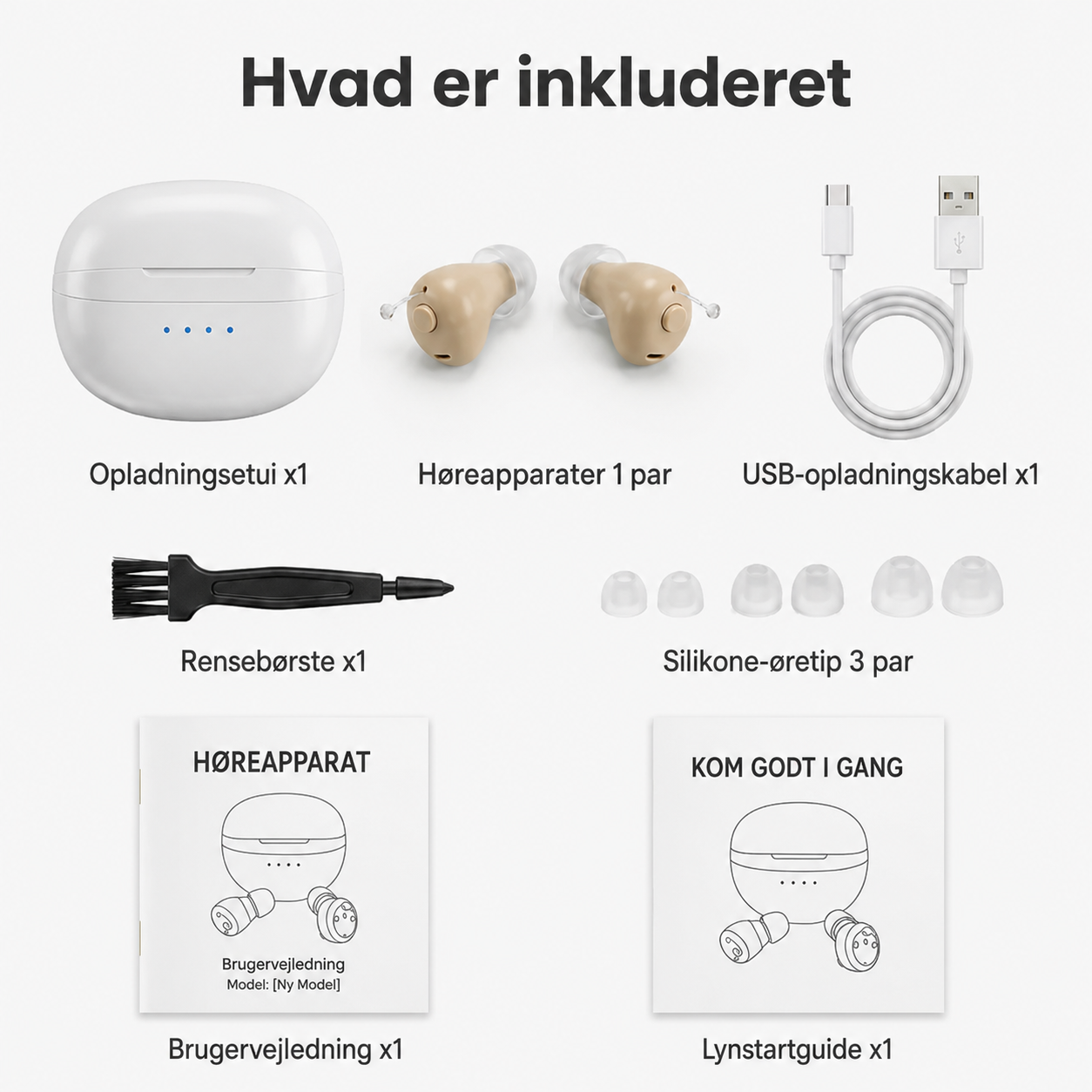 Lunova™ – Komfortable høreapparater